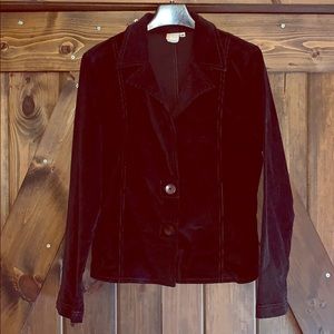Black Corduroy boutique blazer